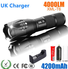 Load image into Gallery viewer, LED Rechargeable Flashlight Abay XML T6
